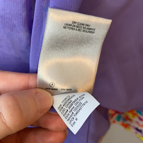 NWT Jessica Simpson Dalton Grey Morn Floral Blazer - Picture 7 of 10